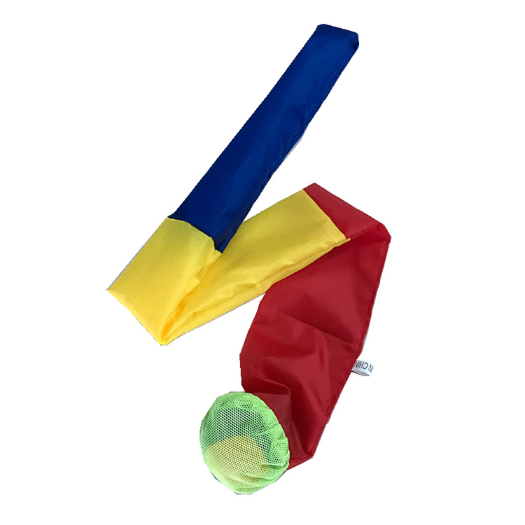 彩带软球 感统训练器材彩带 幼儿园体育器材 软式器材教学专用