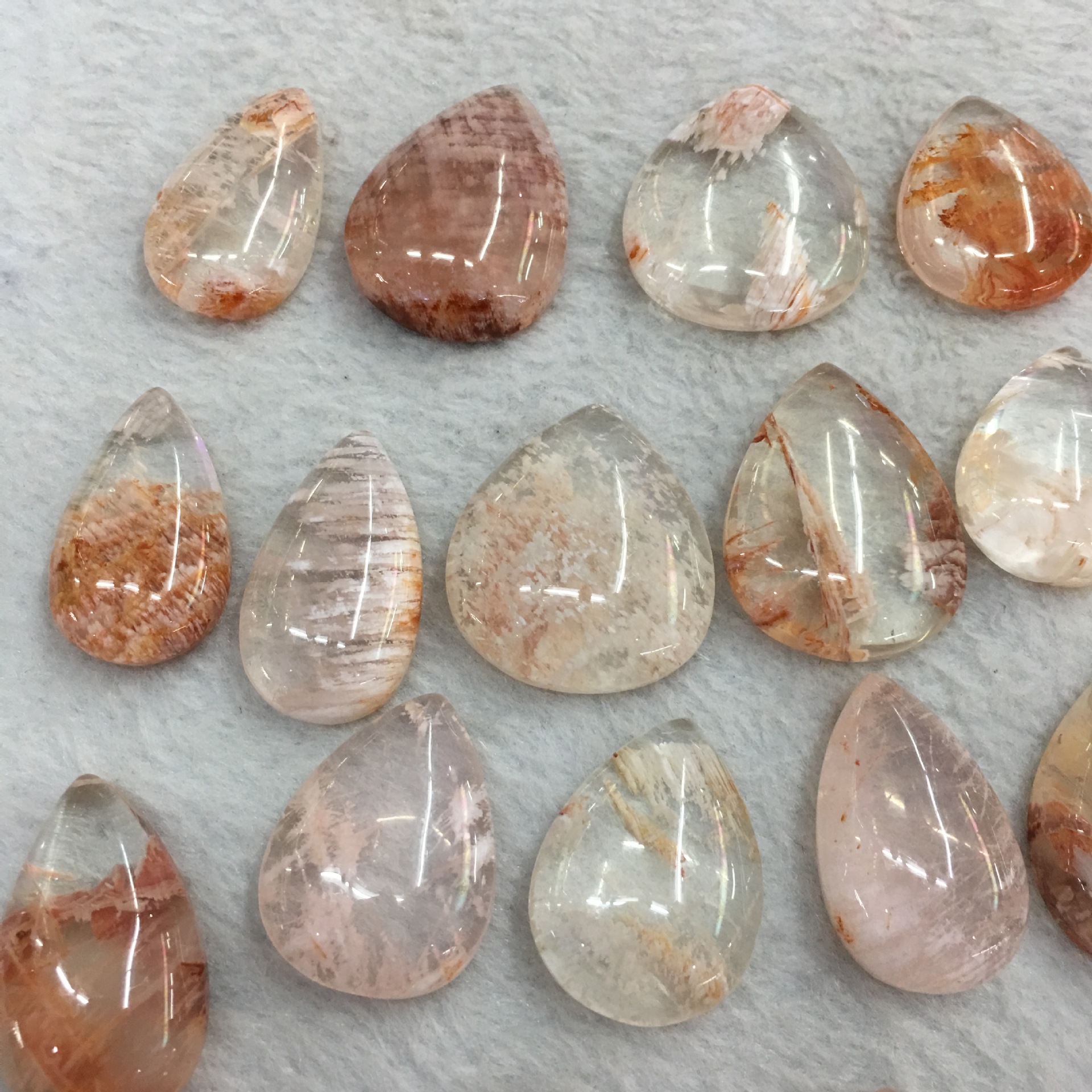 天然雪花幽灵吊坠 男女款项链毛衣链diy水晶饰品批发雪花幽灵吊坠