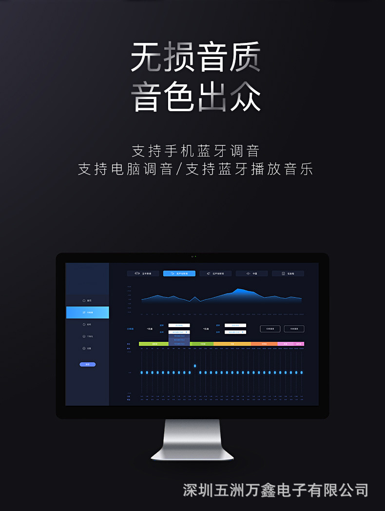 厂家供应车载无损播放31段4进6出专车专用dsp功放数字音频处理器