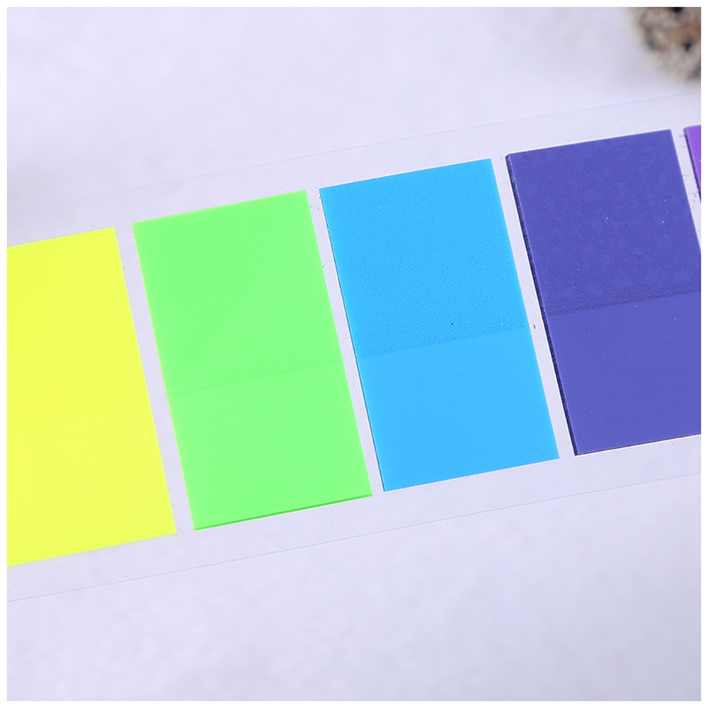 厂家直销批发彩色荧光n次胶便利贴 透明时尚潮流pet现货便签本