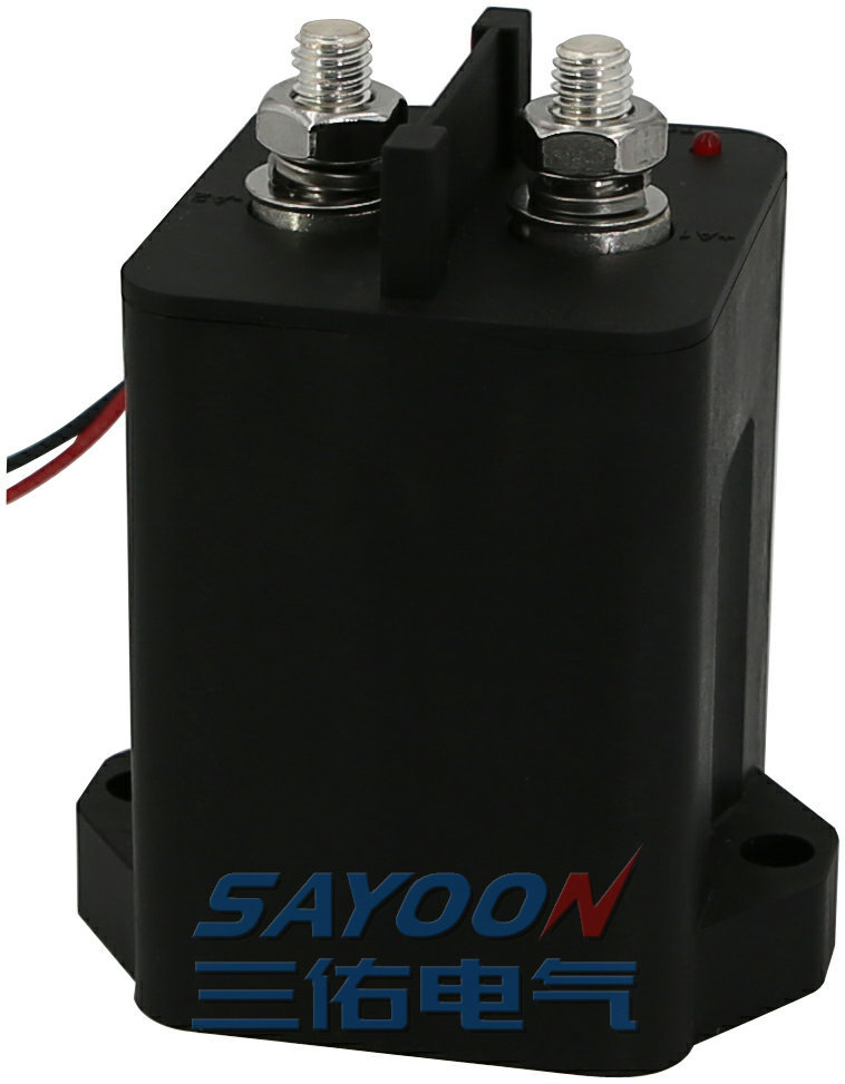 带指示灯中高压直流接触器hev30ad 中高压直流继电器用于新能源汽