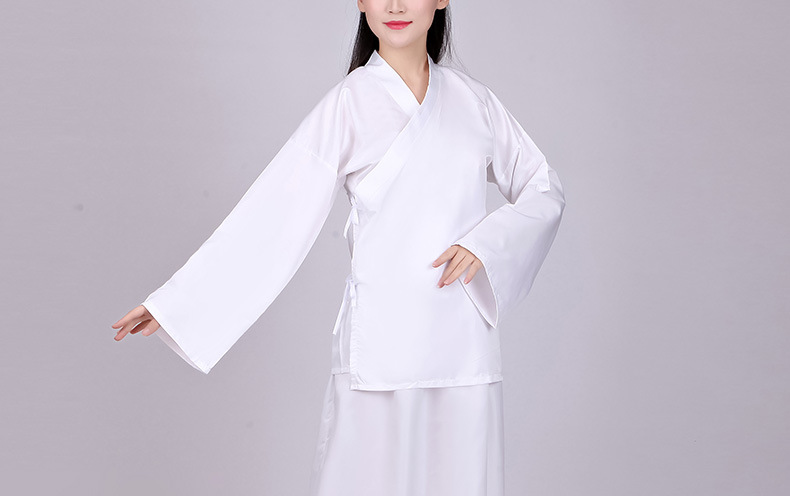 汉服女成人一件代发改良古代内衣寝衣睡衣男女套装里衣演出服表演