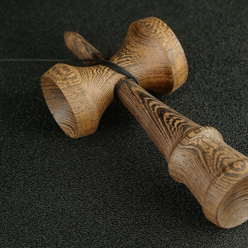 专业kendama日本木色系列剑玉入门比赛 成人技巧球日月球剑球剑玉