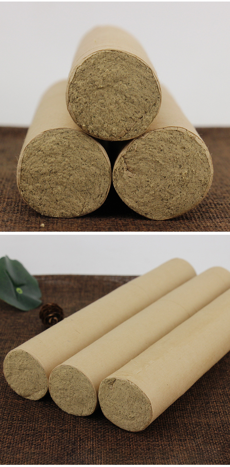 3cm陈三年艾条雷火灸艾灸条手工卷制艾香浓郁支持多规格定制加工