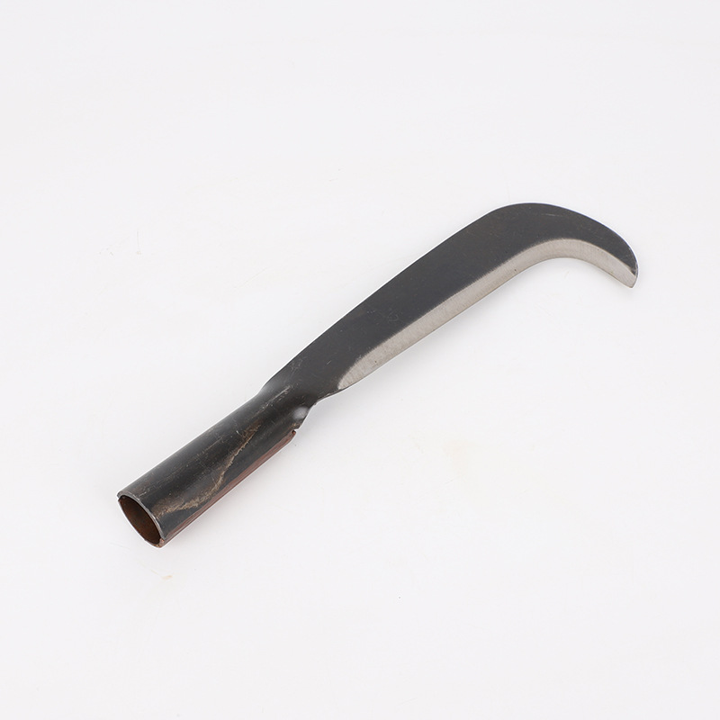 加工定制农用镰刀 锰钢宽扇2号甘蔗刀 多功能户外柴刀直销