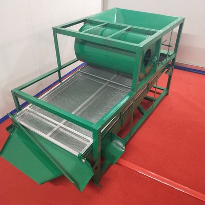 种子振动筛选机水稻油菜籽芝麻筛选机精选机 220v直线振动筛选机