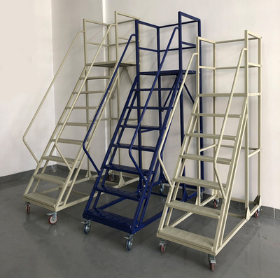 登高架脚手架加厚平台马凳可移动施工工具工程梯踏步梯楼梯登高