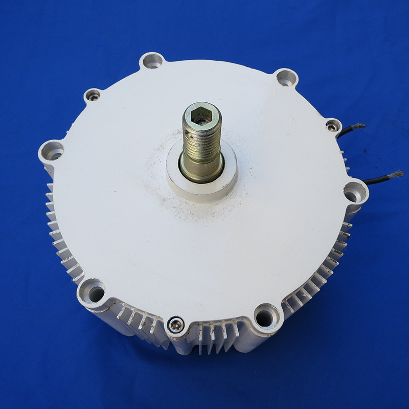 厂家包邮800w风力发电机马达永磁电机12v24v48v内转子低转速发电