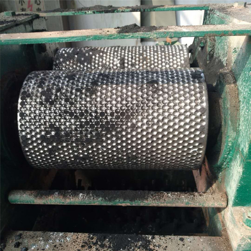 小型对辊挤压造粒机 复合肥对辊挤压造粒机不脱模 双辊挤压制粒机