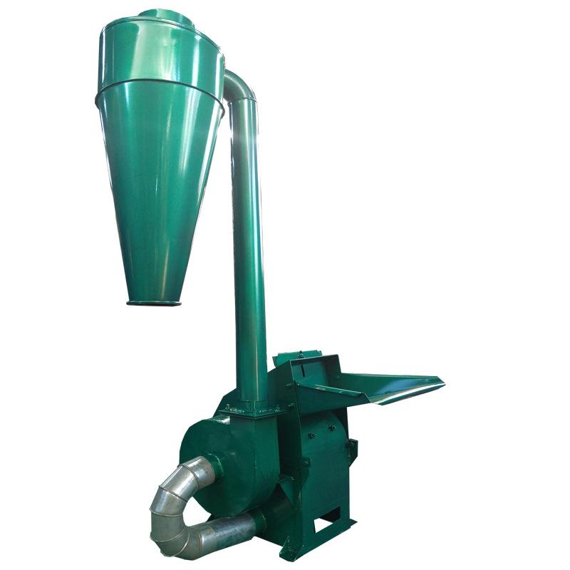 专业生产40型粮食粉碎机鸡鸭鹅饲料加工设备锤片式沙克龙粉碎机