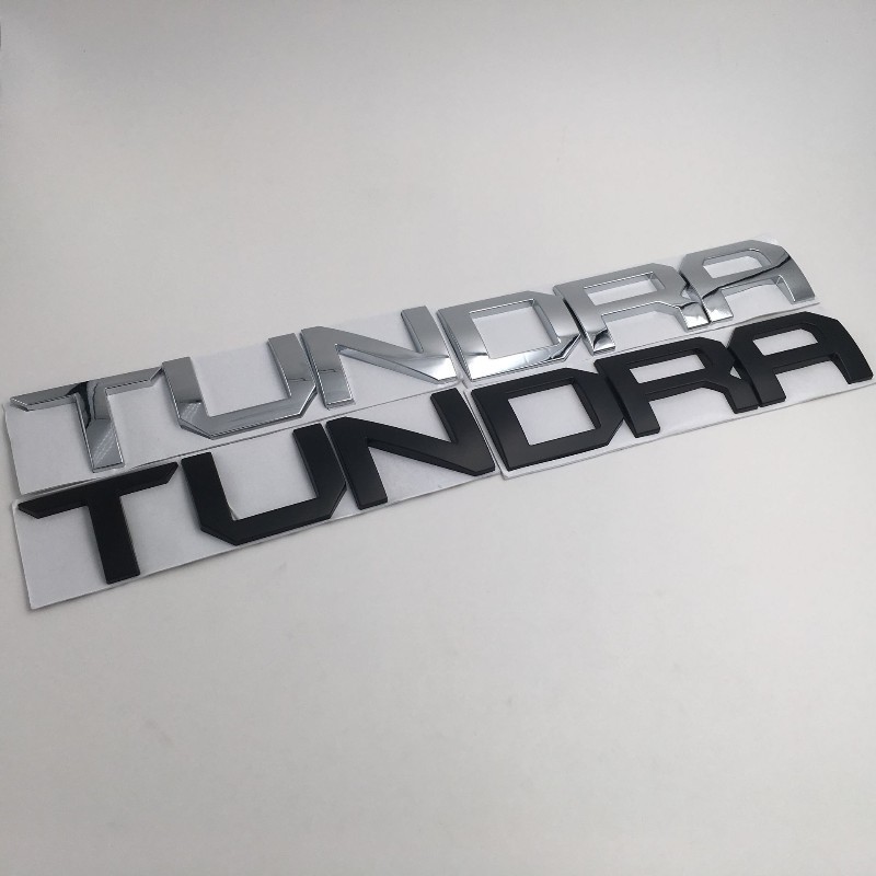 适用于丰田坦途车标 坦途tundra 尾箱大号贴标 坦途皮卡尾箱贴