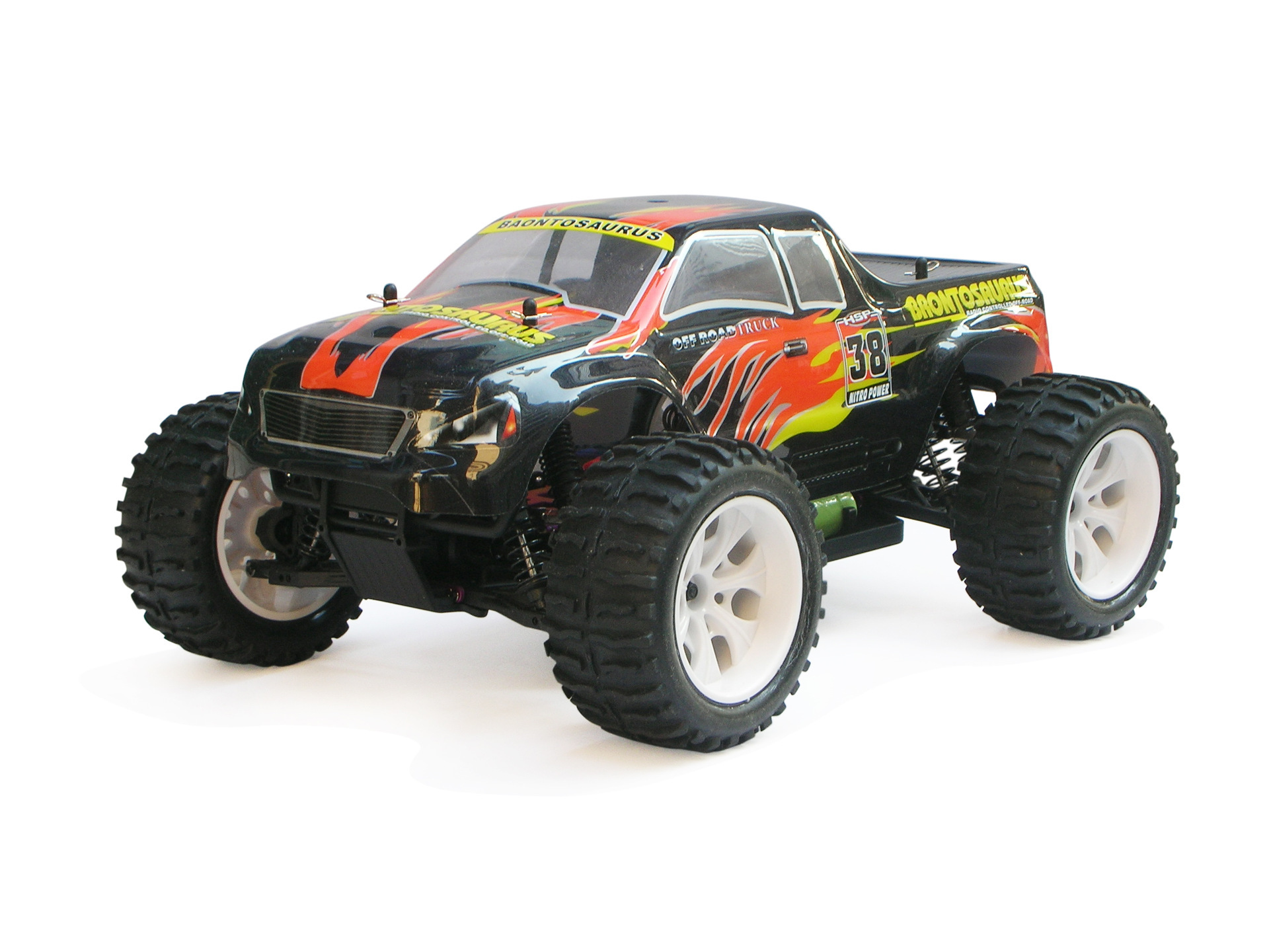 hsp无限1/5汽油遥控车 燃油四驱动越野车 油动遥控大脚车 94050