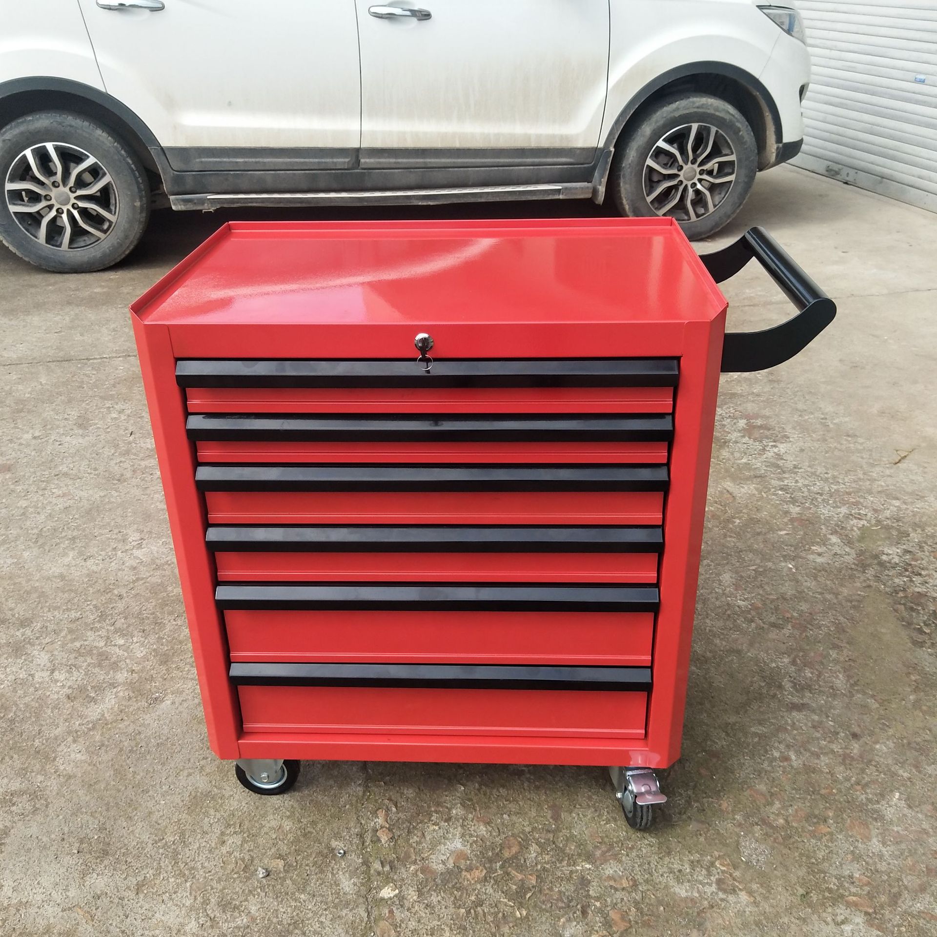 厂家直销车间工具柜定制工作位零件物料车间四五六抽屉式工具箱