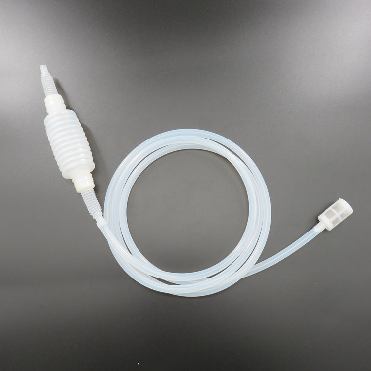 鱼缸清洗换水器 手动硅胶虹吸管 洗沙抽水吸水器带滤网水族用品