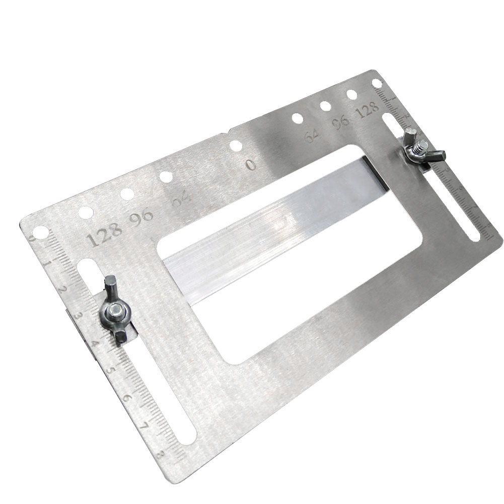 拉手定位器木工不锈钢安装衣柜手打孔橱柜辅助神器多功能工具
