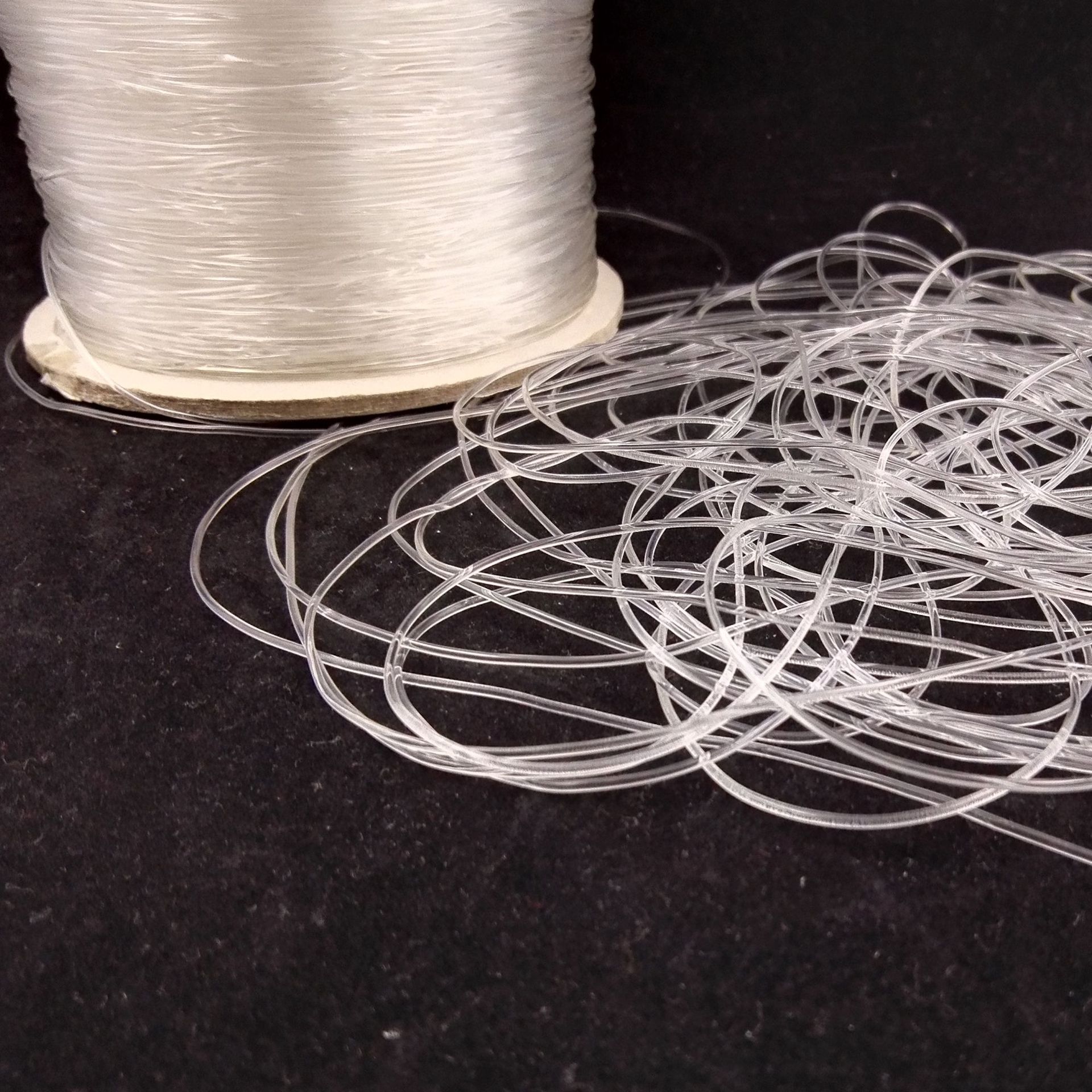 供应水晶线弹力线 tpu水晶线弹力线 1公斤一卷 高弹力水晶线