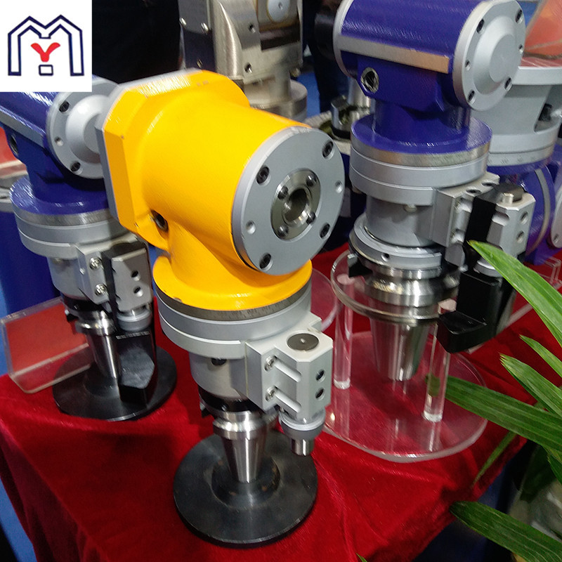 台湾原装铣头 ks-a74 微型角铣头 龙门 加工中心90°直角铣头