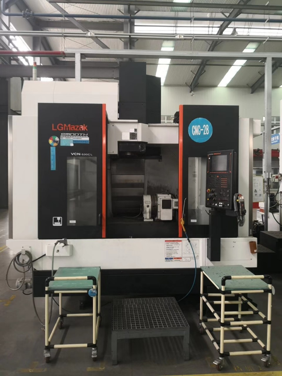 出售马扎克小巨人lgmazak vcn530cl数控立式加工中心 电脑锣 cnc