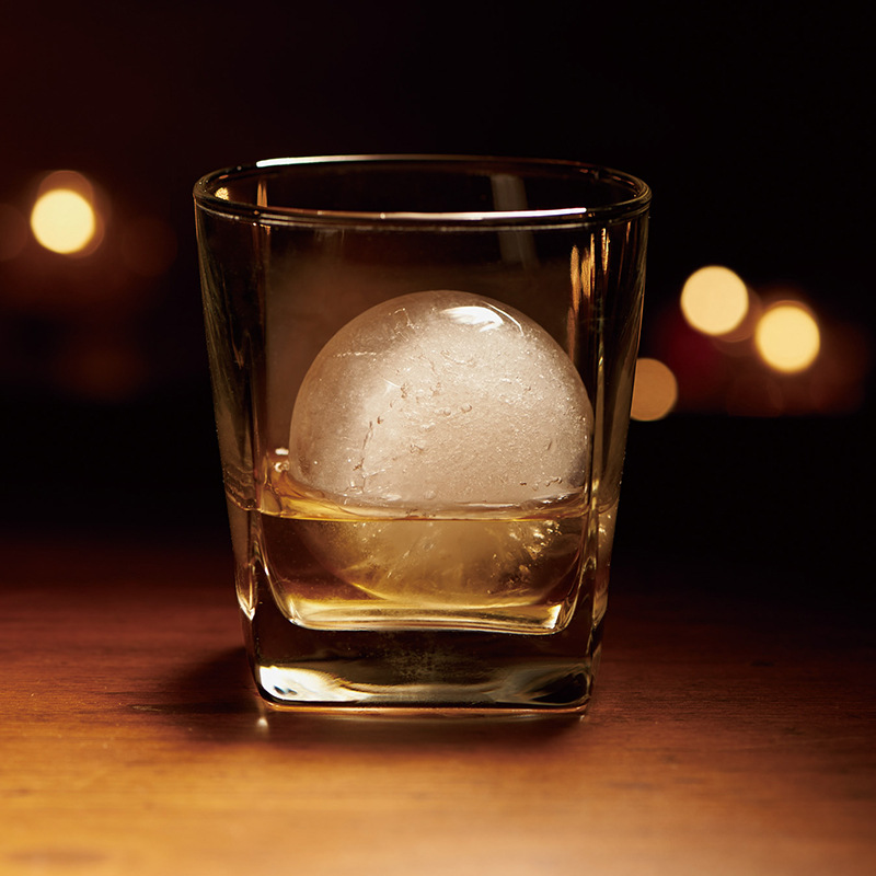 like-it进口日本威士忌圆形制冰球模具冰箱diy水果冰块制作器冰格