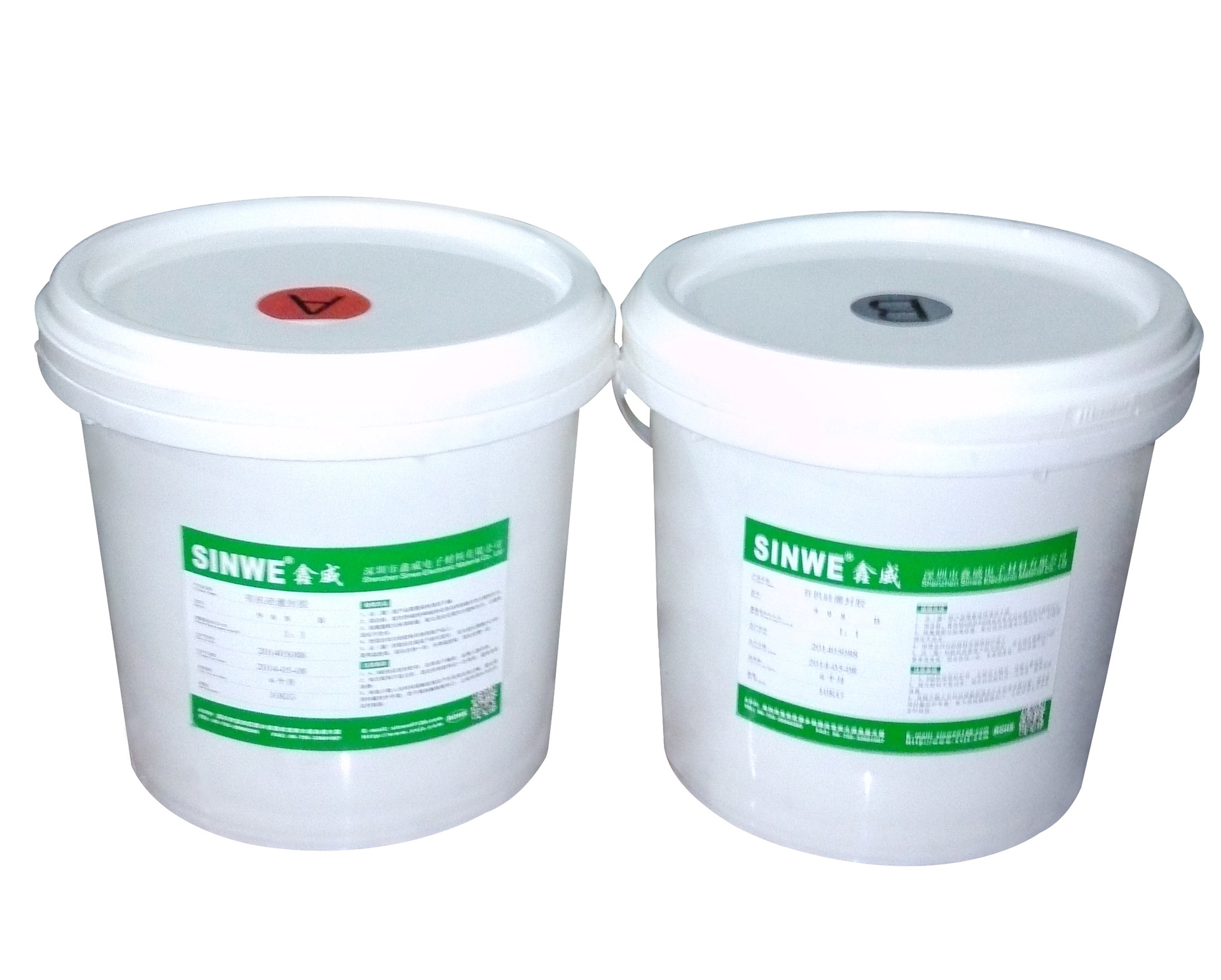 电源阻燃高导热防水硅胶双组份加成型有机硅灌封胶 鑫威9081灰色