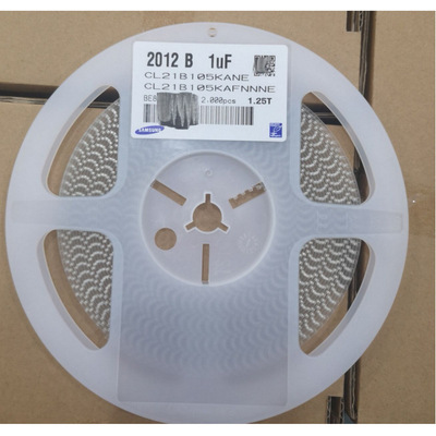 厂家供应 三星电容2012 b 1uf105kafnnne 陶瓷贴片电容