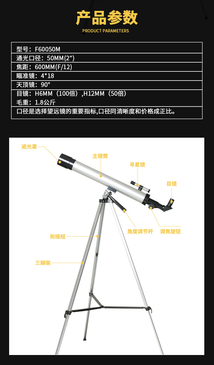 天文望远镜镜片组装图图片
