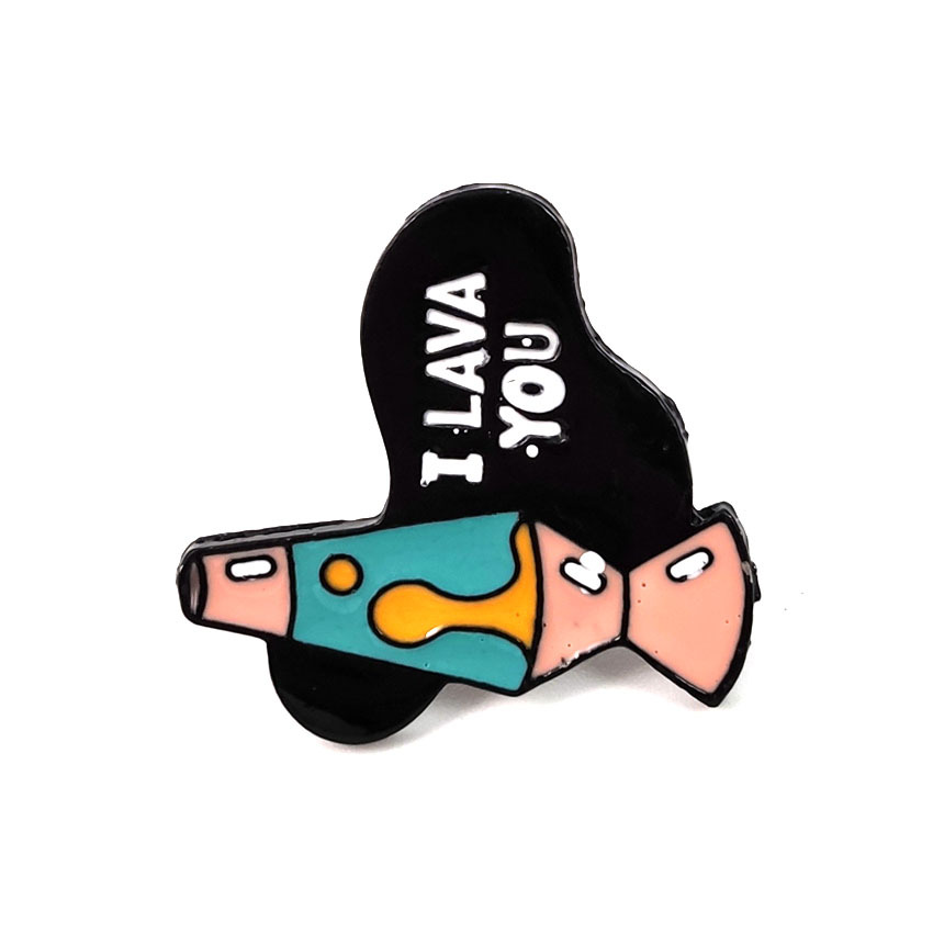 随变 欧美动画短片熔岩 i lava you 火山熔岩胸针饰品表白神器