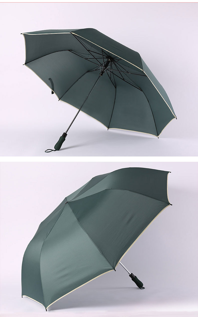 超大全自动二折伞商务广告礼品伞 两折高尔夫伞折叠伞可定制logo
