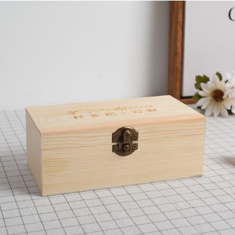 木质收纳盒桌面厂家精油包装盒节日礼品通用包装木盒子-阿里巴巴