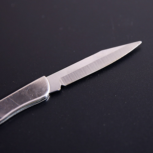 303折叠小钢刀 便携式不锈钢厨房削皮刀具 一元店 地摊日用百货
