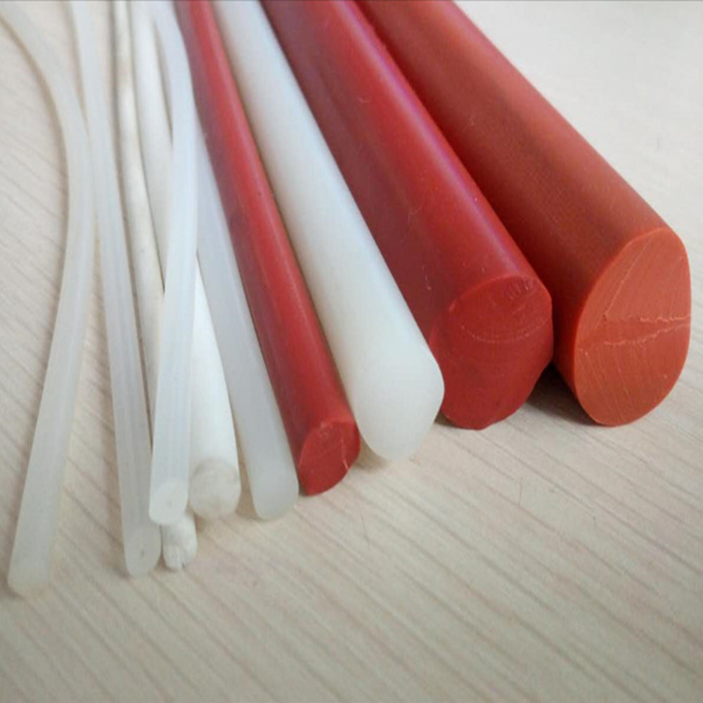 供应2*18硅胶棒 空心 红色硅胶条 太阳能组件层压机密封条
