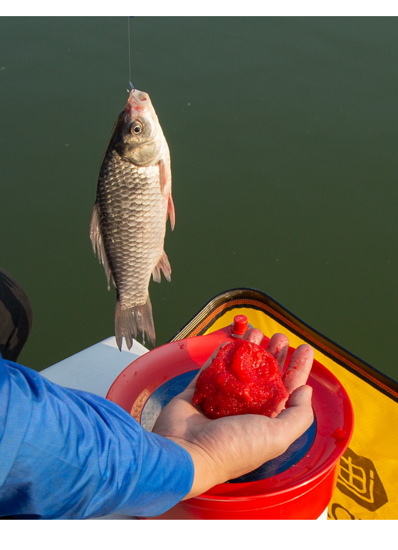 拉虾饵伴侣钓鱼饵成品爆拉鲫鱼虾滑饵纯拉黑坑虾拉冷冻饵虾滑饵料