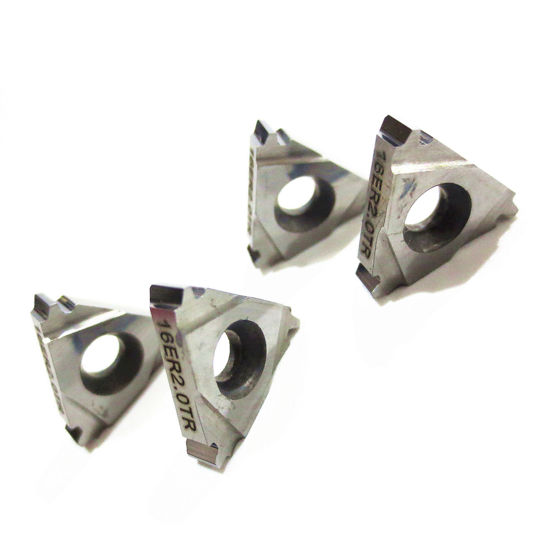 四川川虎铝用梯形螺纹刀片/30°螺纹刀片:16er2.0tr zk10uf