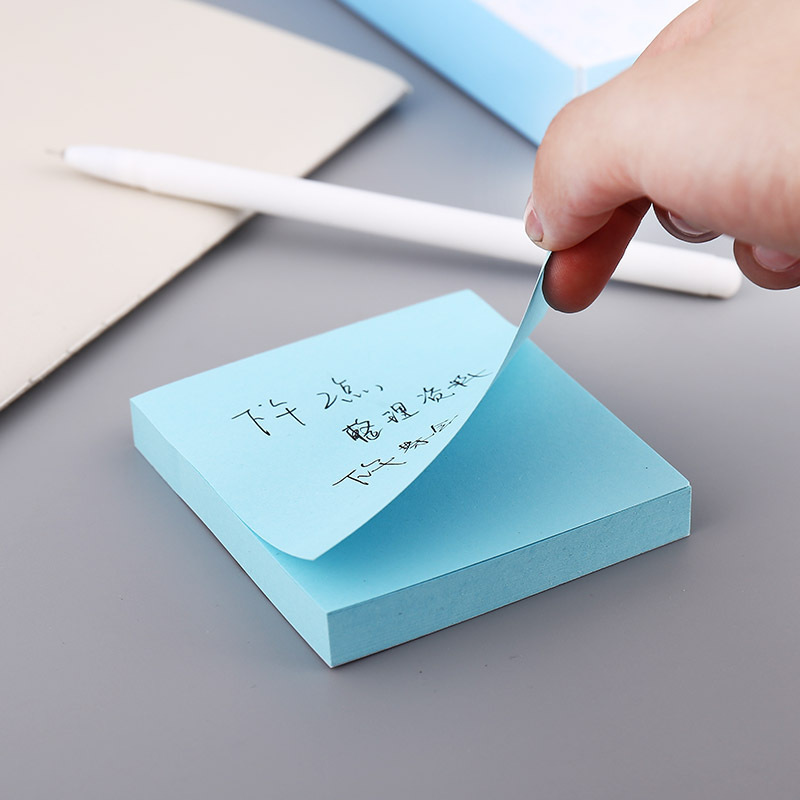 Color Sticky Note Creative Fresh Note Paper Message Notebook Index Stickers Student Stationery Wholesale Note Sticker