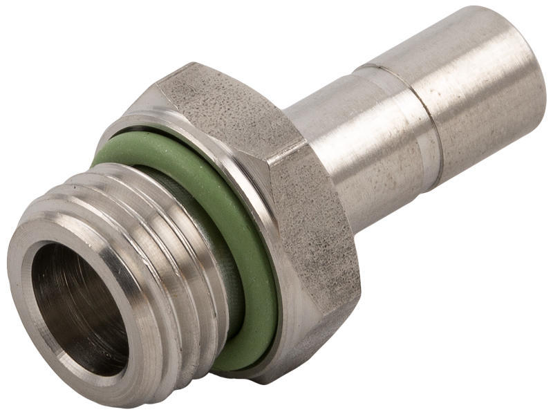 意大利安耐aignep 不锈钢316l食品级外直螺纹转快插尾管接头60600