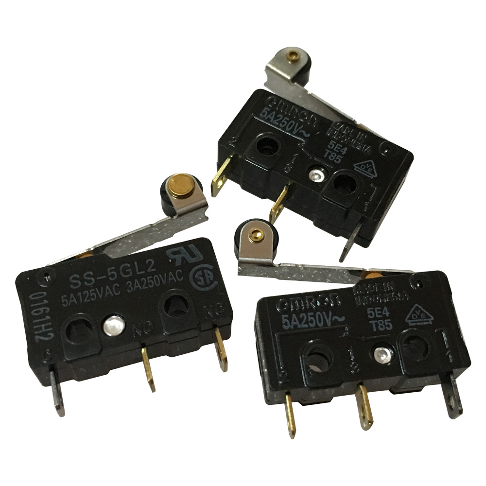 原装欧姆龙微动开关ss-5gl2 5a/125vac 3vac/250vac ss-10gl现货