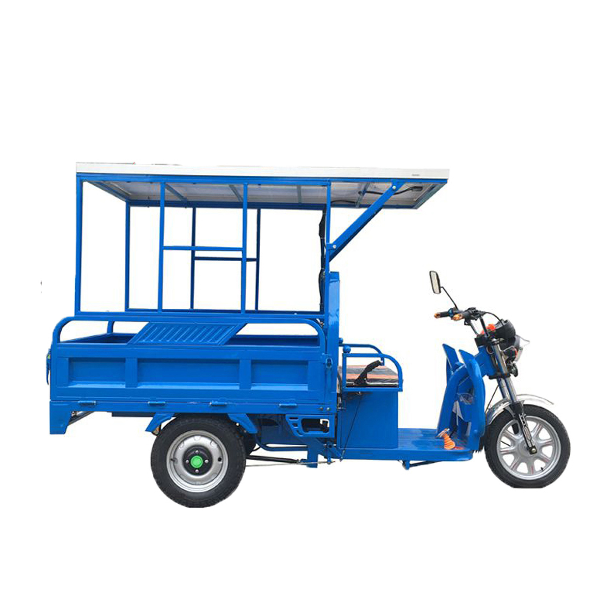 kavaki国际出口小金刚太阳能板开放农用电动载货车 快递三轮车