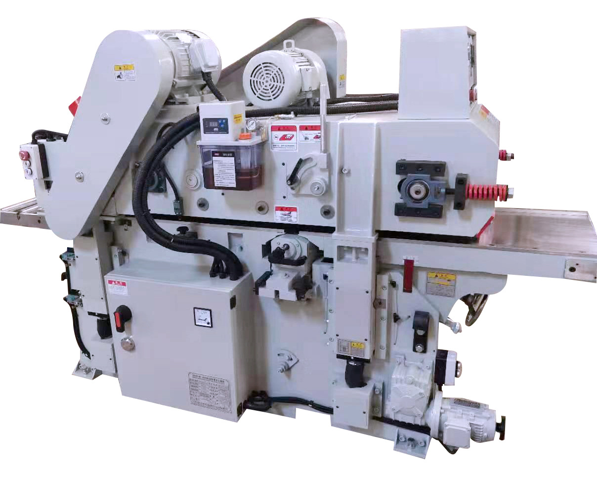 厂家供应 木工重型双面刨床 高速双面压刨机械设备