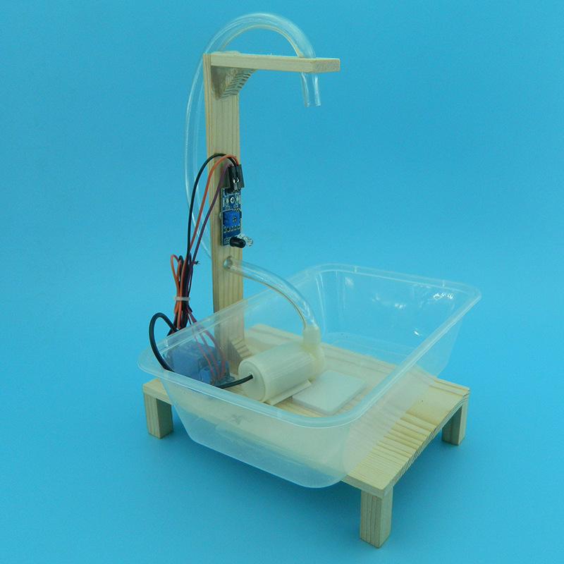 智能水龙头洗手器中小学生科技竞赛作品小发明小制作科学实验材料