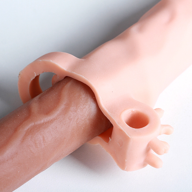 成人用品 阳具套 男用情趣用品 加长套 一件代发