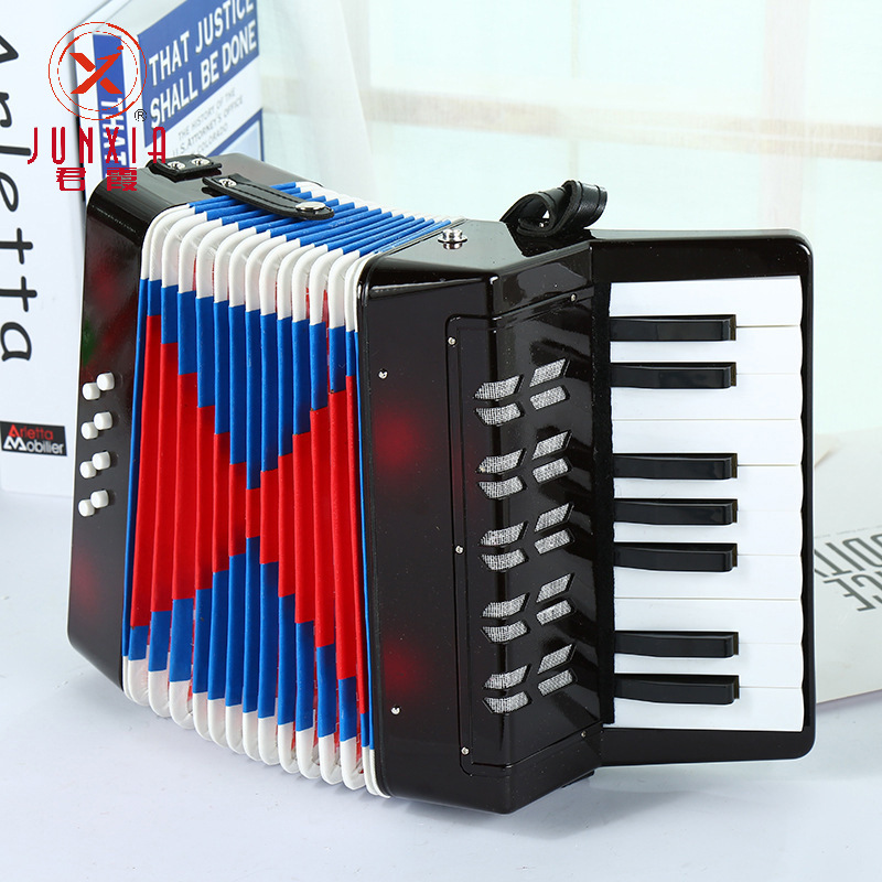 SOURCE Factory Wholesale ABS 17 Key 2 Bass Children Accordion Children Keyboard Musical Instruments Amazon Hot Sale