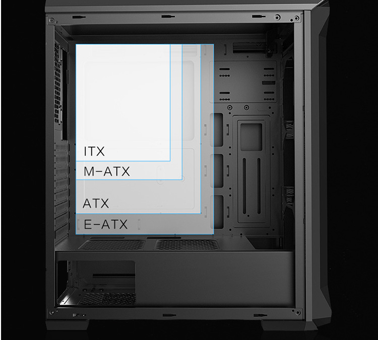 先马坦克3机箱 eatx服务器电脑机箱 电脑水冷侧透服务器立式机箱