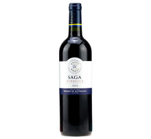 法国原装进口红葡萄酒 SAGA BORDEAUX 拉菲传说红葡萄酒 750ML