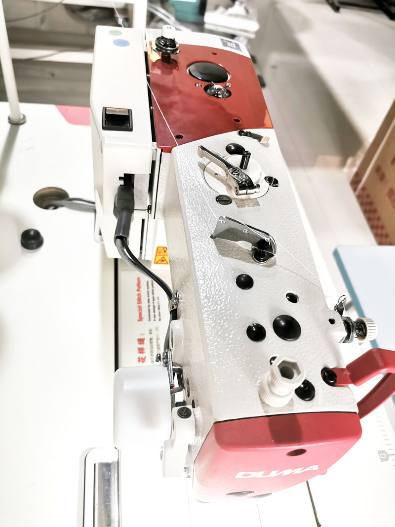 duma杜马1968 花样缝电脑平缝机 双刀剪线生产防护服抗击新冠肺炎