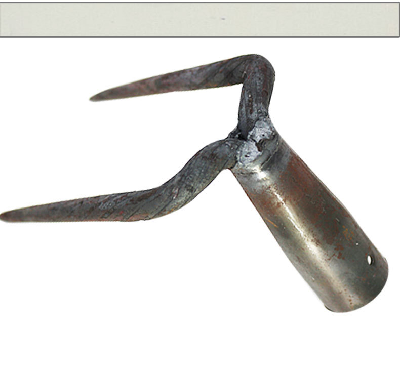 农用二齿耙子二齿抓钩锄头园艺工具农具工具种菜钉耙园林大号耙子