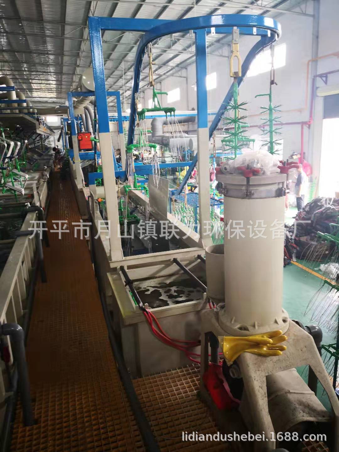 江门不锈钢管表面处理生产线，南宁耐酸碱PP塑料槽，铬雾回收器