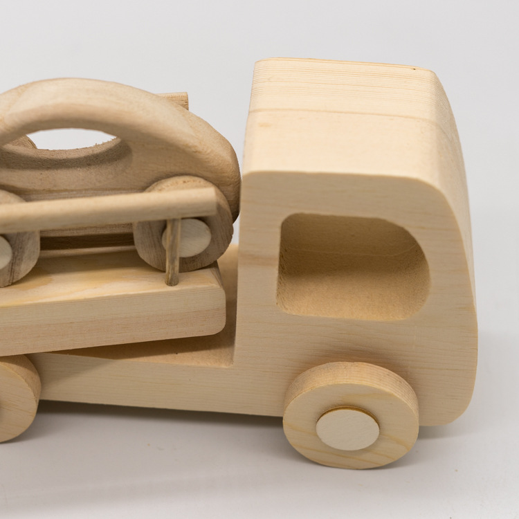 厂家供应实木玩具车木质儿童小汽车创意木制玩具
