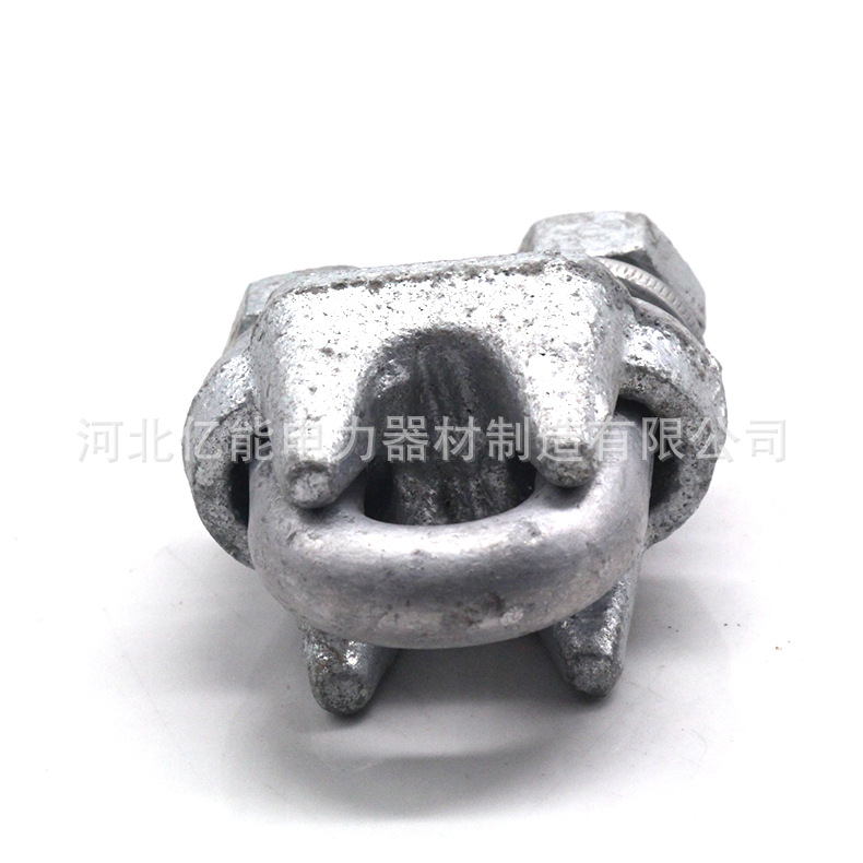 生产jk钢线卡子 电力金具jk线夹 电力配件钢线卡子