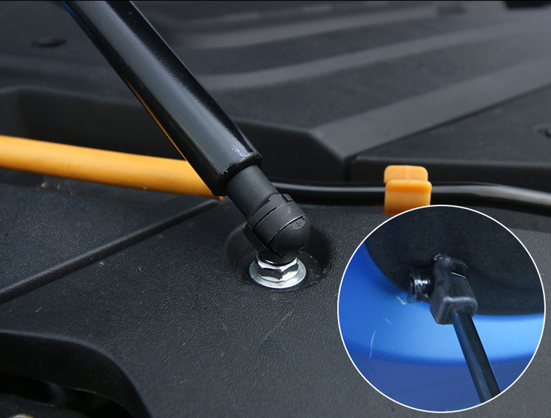 现货销售吉利缤瑞引擎盖液压杆 前盖气撑杆 机盖气弹簧 改装专用