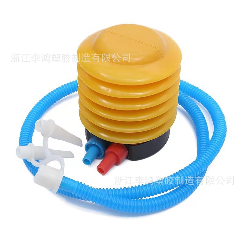 Factory Wholesale 4-Inch Foot Pedal Tire Pump Air Pump Swimming Ring Kayak Aluminum Coating Ball Balloon Inflatable Pillow Scarf